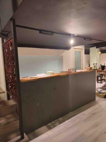 汌笠水電 - 櫃檯施工後