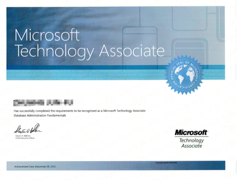 Jeff’s System Integration - MTA Database Administration Fundamentals