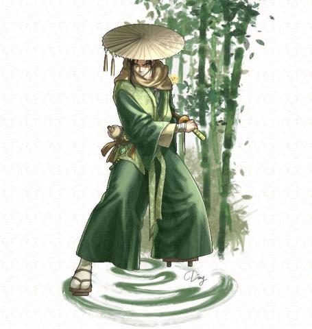 CLing - 角色設計：抹茶拿鐵武士