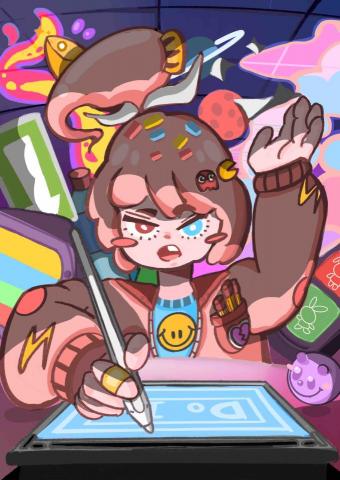 汽水 - 動畫風格