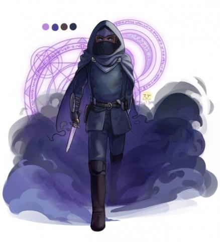 CLing - 角色設計：霧影者刺客