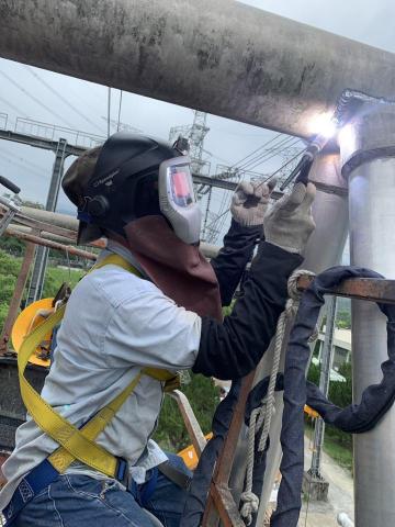 兆睿科技有限公司 - 台灣電力公司 鋁管焊接專用團隊