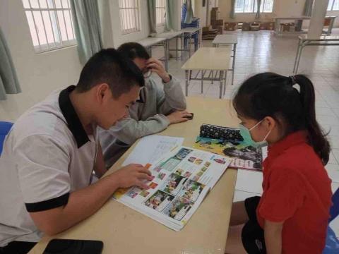 鍾承佑 - 當任胡志明市台灣學校第一屆教育服務英文組總召