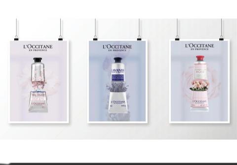 Jannie - 歐舒丹商業海報-個人練習設計-2