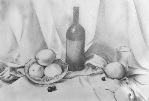 陳韋伶 - 素描範例