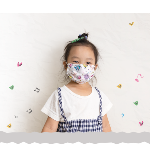 單子瑄 - 口罩品牌實體照 - 圖案設計