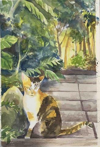 陳韋伶 - 水彩作品