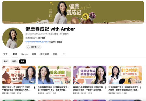 Jannie - 健康養成記(YT頻道)-前期縮圖美術製作