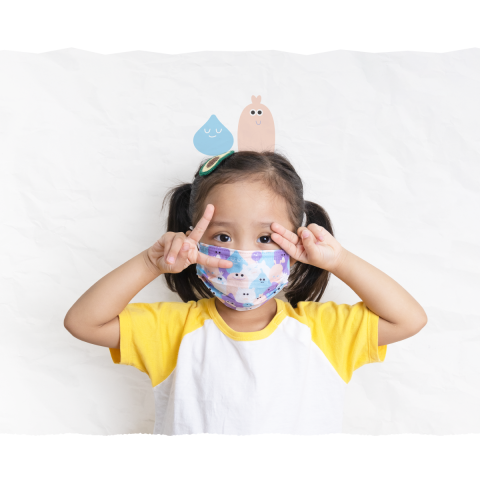 單子瑄 - 口罩品牌實體照 - 圖案設計