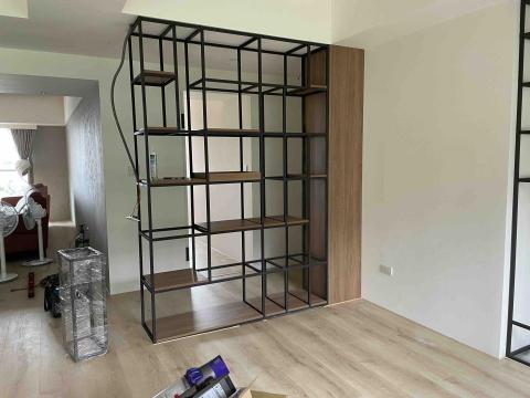 鴻鼎實業社 - 鐵框層板書櫃架