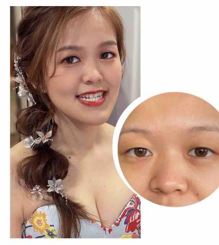 蘿曼蒂專業髮妝造型-新秘Allie - 