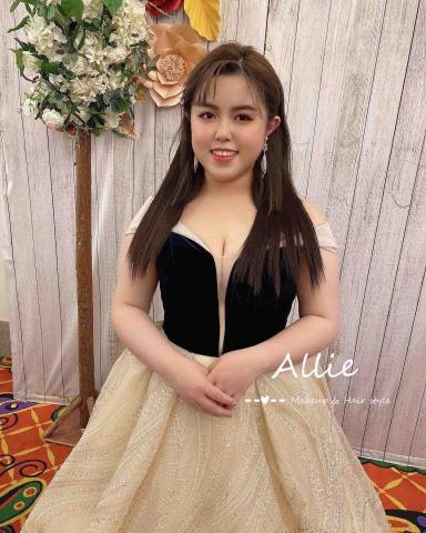 蘿曼蒂專業髮妝造型-新秘Allie - 