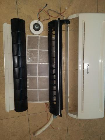 阿仁  ~冷氣 ~洗衣機~清潔保養 - 國際牌冷氣全拆式清洗