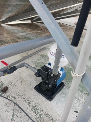 樂活水 - 水塔後端加壓馬達安裝