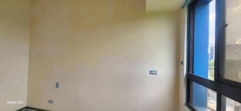 秝研油漆 防水工程 - 新竹縣竹北市，社區：蔚藍雅筑，全室虹牌乳膠漆（百合白）不含天花板+除霉+防水+浴室矽立康，施工中