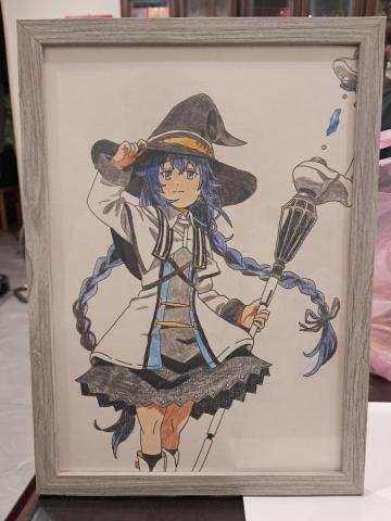 石頁工作室 - 無職轉生 洛琪希 色鉛筆2024