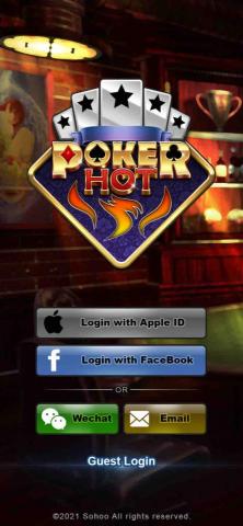 洪建忠 - 德州撲克封面及登錄畫面