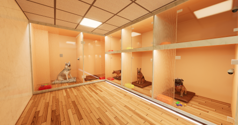 ji mmy - 嘉義寵物旅館設計+電腦3D建模渲染 .3
