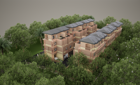 ji mmy - 老屋外觀改造+電腦3D建模渲染