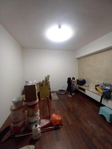 秝研油漆 防水工程 - 新竹市社區：慶華綠晶 全室乳膠漆+跳色油漆+門框噴漆虹牌鄉居+I白+司曼特燕麥黃+得利女裝灰+廁所矽酸鈣板上漆+矽立康，完成品