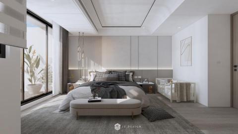 京宇空間設計有限公司 - 西屯黃公府-主臥室設計