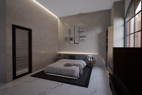 ji mmy - 老屋室內改造+電腦3D建模渲染