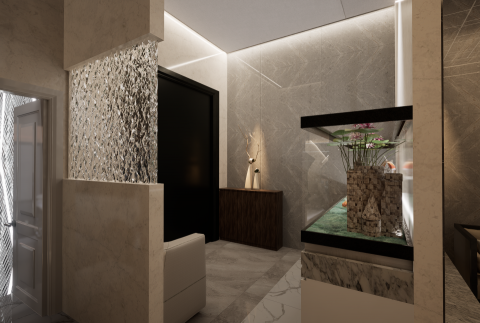 ji mmy - 老屋室內改造+電腦3D建模渲染