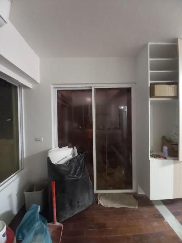 秝研油漆 防水工程 - 新竹市社區：慶華綠晶 全室乳膠漆+跳色油漆+門框噴漆虹牌鄉居+I白+司曼特燕麥黃+得利女裝灰+廁所矽酸鈣板上漆+矽立康，完成品