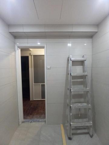 秝研油漆 防水工程 - 新竹市社區：慶華綠晶 全室乳膠漆+跳色油漆+門框噴漆虹牌鄉居+I白+司曼特燕麥黃+得利女裝灰+廁所矽酸鈣板上漆+矽立康，完成品