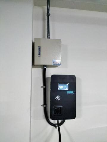 肯鑫電機 - 充電樁-自家車位-壁掛式安裝