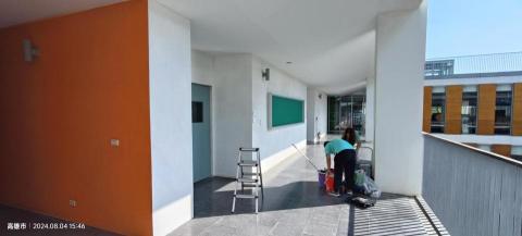 得力清潔 - 美0學校施工後細清-2024/0804-01