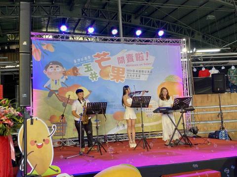 彩星舞台燈光音響 - 臺南國際芒果節-樂團演奏