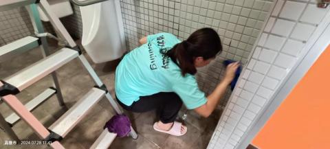 得力清潔 - 美0學校施工後細清2024/0728-02