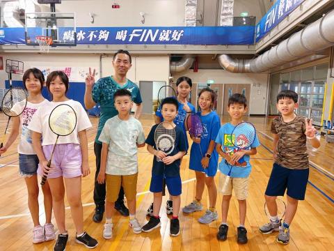 阿邦 - 蘆竹國民運動中心羽球教學