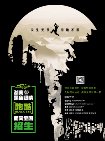 Rachel Lee - Parkour poster