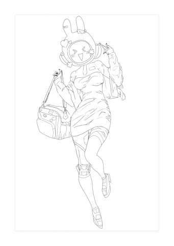 藝匠萬事屋 - 角色設計繪圖過程1 藝匠萬事屋 - 角色設計繪圖過程1