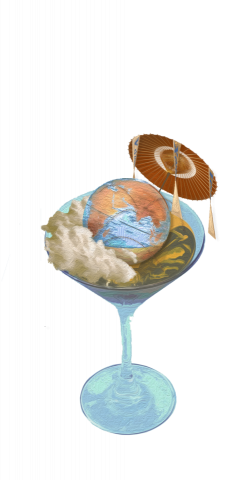 黃莘彧 - 超現實合成油畫感插圖