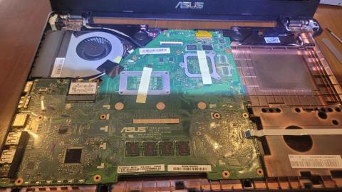 PCCAR電腦維修工作室 - 華碩X550JD內建喇叭更換後的完工照