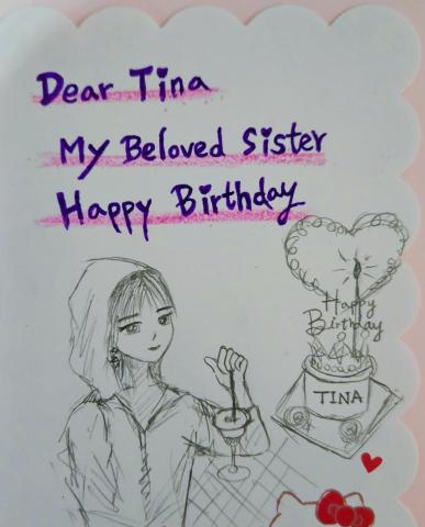 🩷  Ellen  🌈 -     人物速寫
（自動鉛筆）