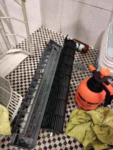 詠鈜冷氣冷凍企業社 - 逐項零件清洗