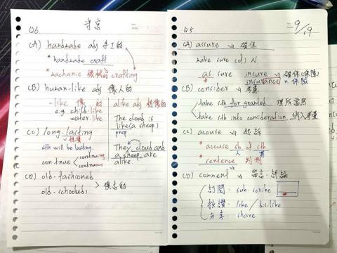 Kevin - 高一英文單字解題紀錄