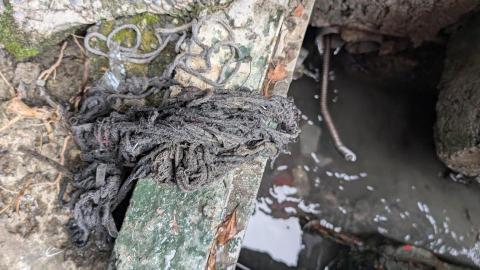 屏東包通信立衛生服務行 - 學校排水管拖把棉線堵塞