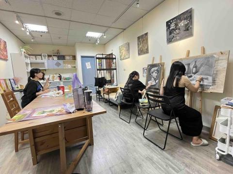 喃喃藝術工作室 - 上課側拍 喃喃藝術工作室 - 上課側拍