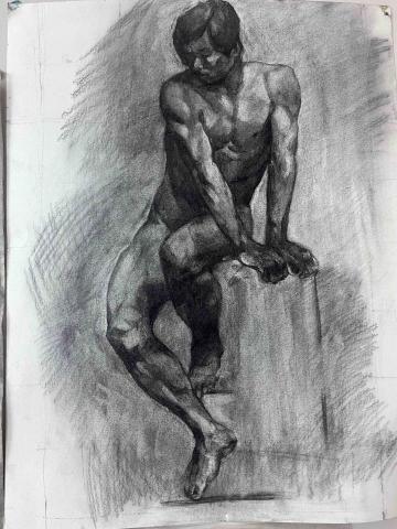 就算不當藝術家也要愛上畫畫 - 炭筆素描