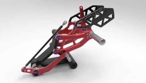 陳慈賢 - 重機腳踏板設計_3D效果圖