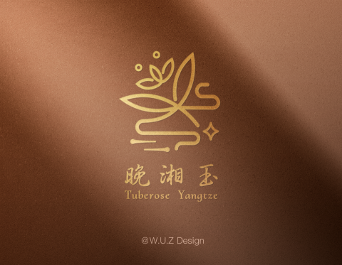 晴沐禾設計工作室W.U.Z - 晚湘玉Tuberose Yangtze - LOGO設計 晴沐禾設計工作室W.U.Z - 晚湘玉Tuberose Yangtze - LOGO設計