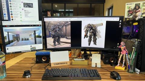 陳慈賢 - 工作室環境