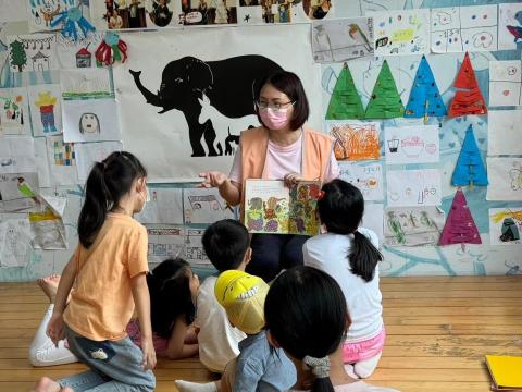 Audrey - 舊庄圖書館說故事