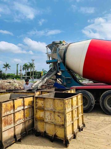 倫心實業有限公司 - 擋土石製作