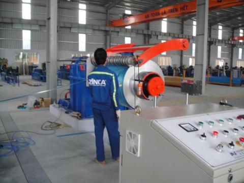 Sigma-Tek Studio/希格瑪技術整合工作室 - 鋼卷分條機產線 機電設計 (國外 [越南] 安裝/試俥/操作/保養/訓練) 